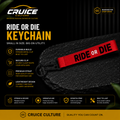 Culture™ Ride or Die Keychain.