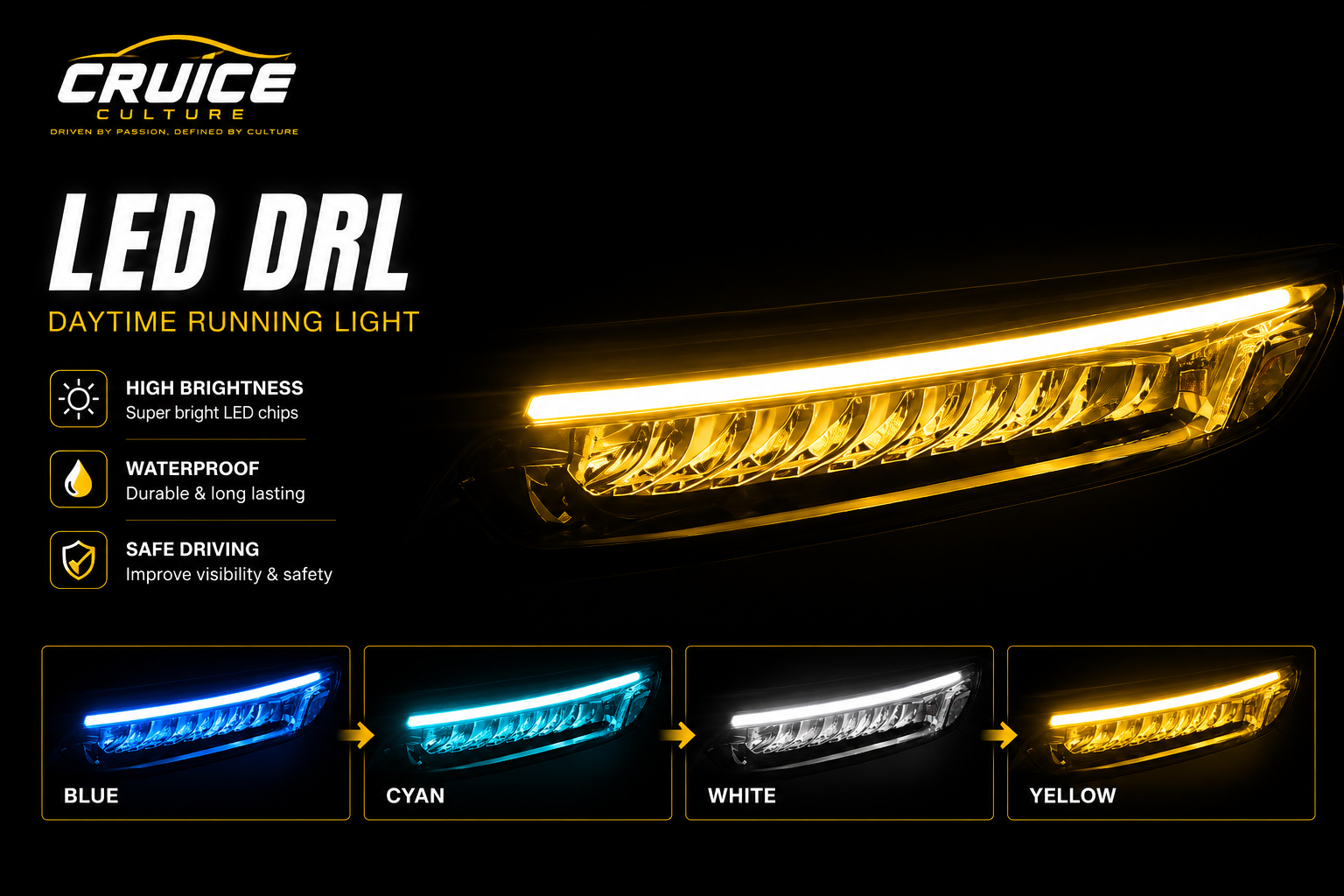 Culture™ Dynamic LED DRL Kit
