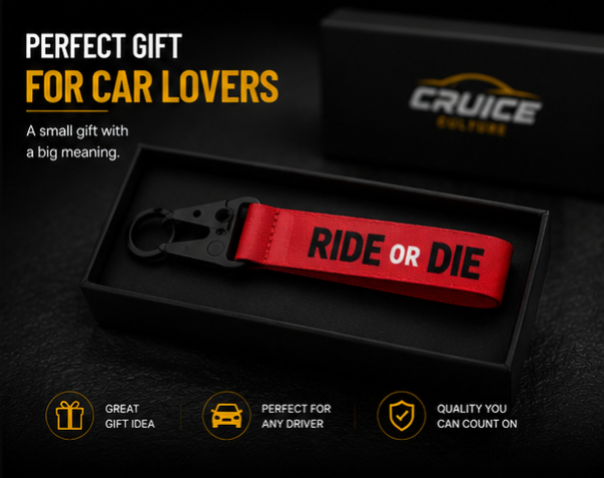 Culture™ Ride or Die Keychain.
